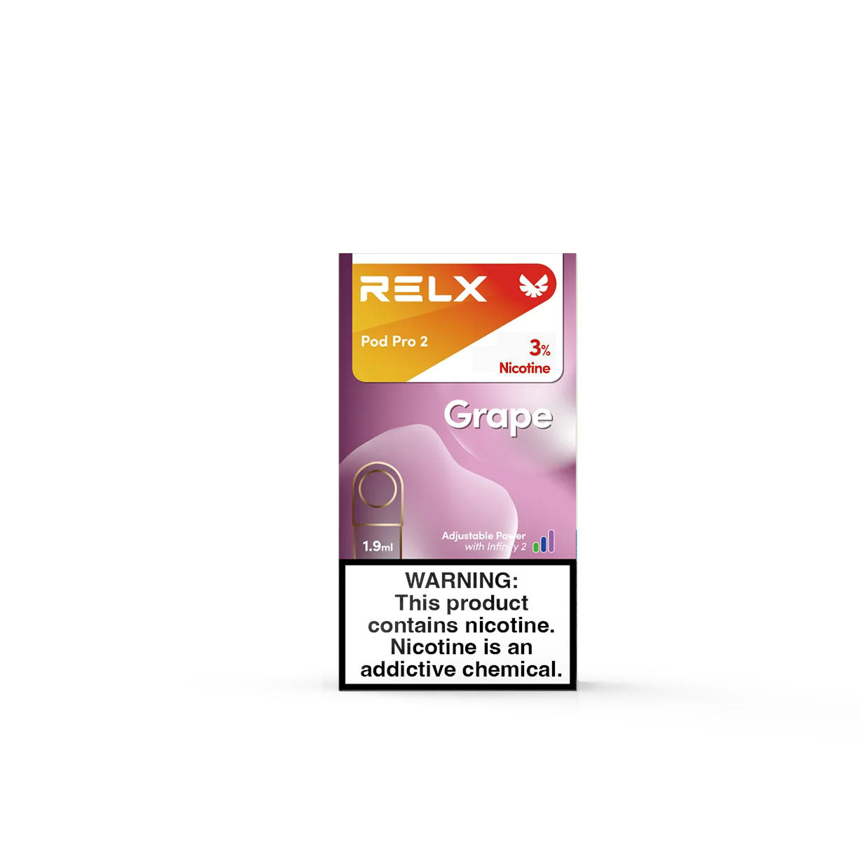 RELX 悅刻原廠煙彈（一盒三顆，1.9ml）
