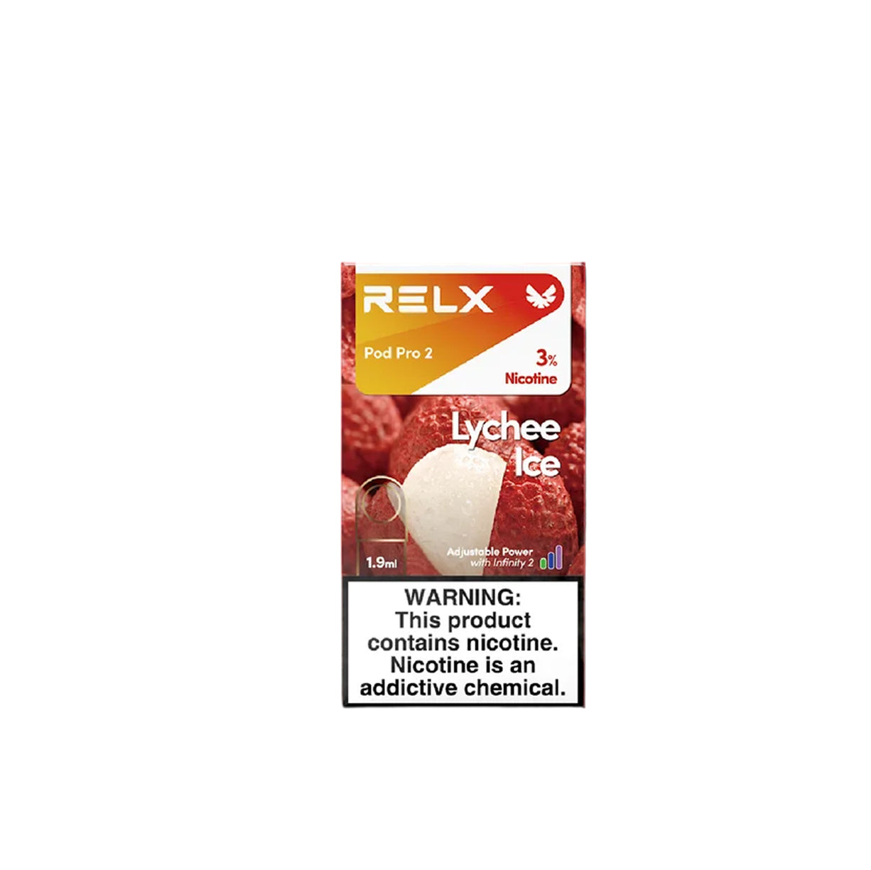 RELX 悅刻原廠煙彈（一盒三顆，1.9ml）
